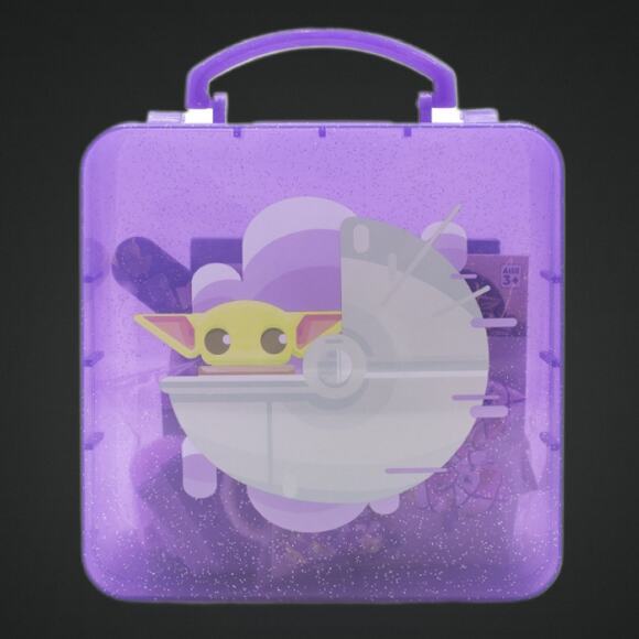 Baby Yoda Grogu 6 Piece Collectible Accessory Set with Carry Case Box - Picture 9 of 12